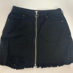 Pacsun Black Short Skirt